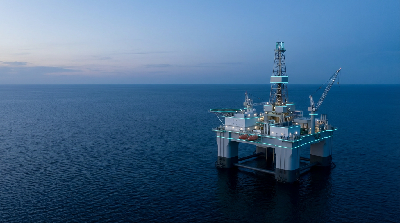 Offshore Platform Background